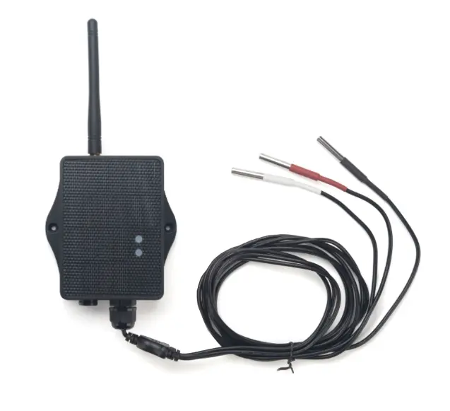 Dragino D23-LS Solar Three-Probe LoRaWAN Temperature Sensor 