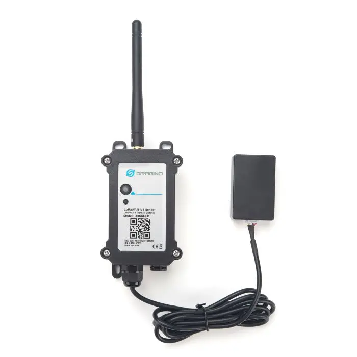 Dragino DDS04-LB 4-Channel LoRaWAN Ultrasonic Distance Sensor (Excluding Sensors)