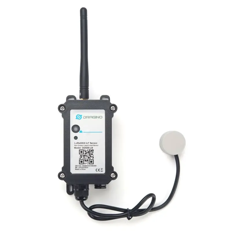 Dragino DDS20-LB LoRaWAN Ultrasonic Liquid Level Sensor