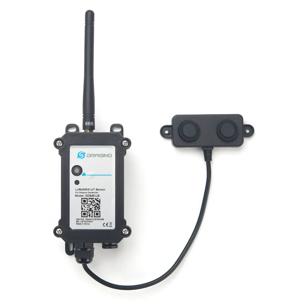 DDS45-LB LoRaWAN Ultrasonic Distance Detection Sensor