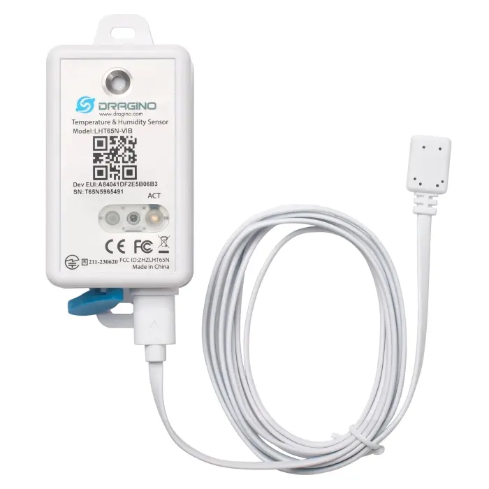 Dragino LHT65N-VIB LoRaWAN Vibration Sensor