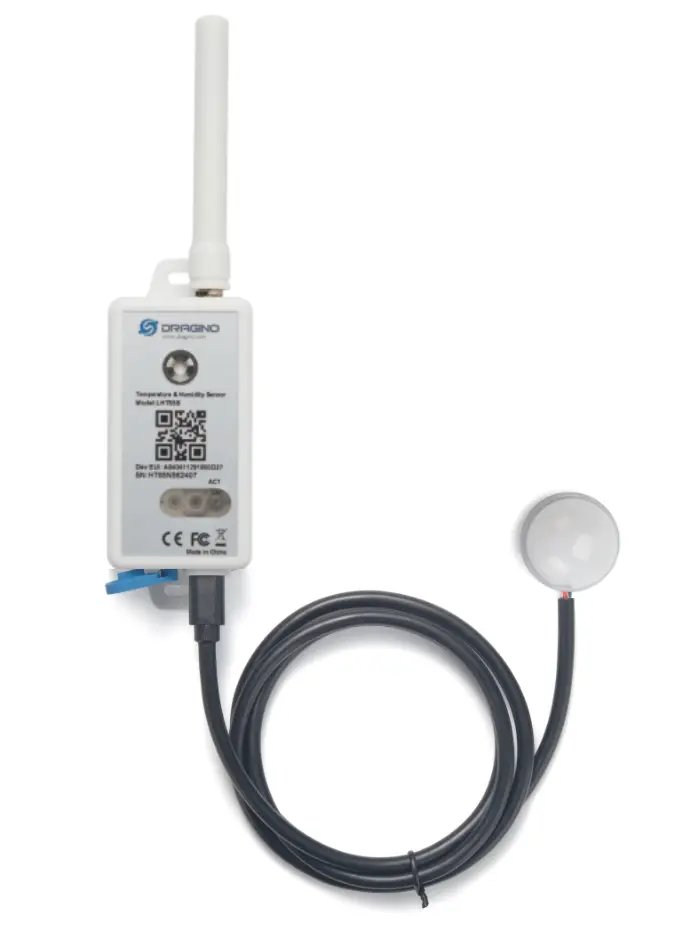Dragino LHT65S-E5 LoRaWAN Temperature, Humidity & Illuminance Sensor
