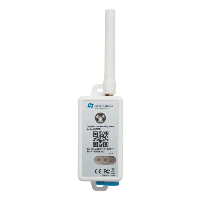 Dragino LHT65S LoRaWAN Temperature & Humidity Sensor 