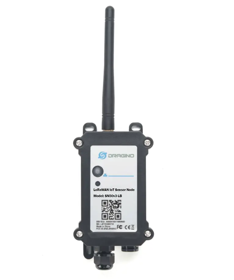 Dragino SN50v3-LB LoRaWAN Sensor Node