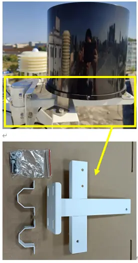 WS-K2 Metal Bracket for WSS-01/ WSS-21 Rain Gauge Sensor